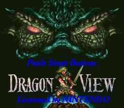 Dragon View Title Screen